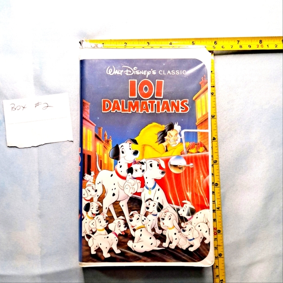 Disney Other - Vintage 90's Diamond Disney Classic 101 Dalmatians Clamshell VHS GUC.   (Box#2)